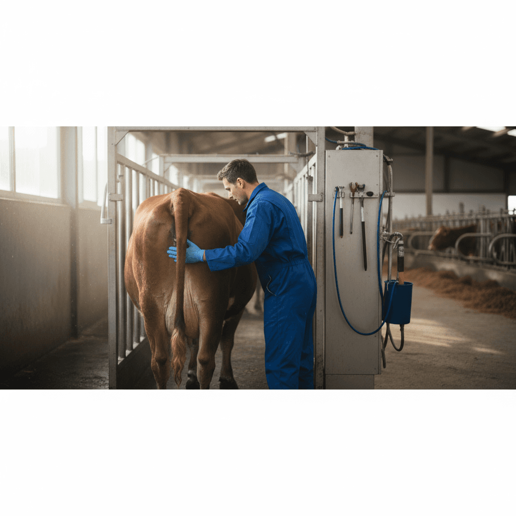 Die Rektale Palpation bei Kühen und Färsen: Ein Detaillierter Leitfaden für die Praxis