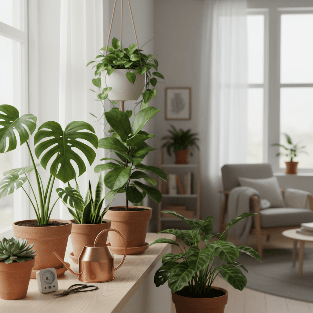 Der ultimative Leitfaden zur Pflege von Zimmerpflanzen