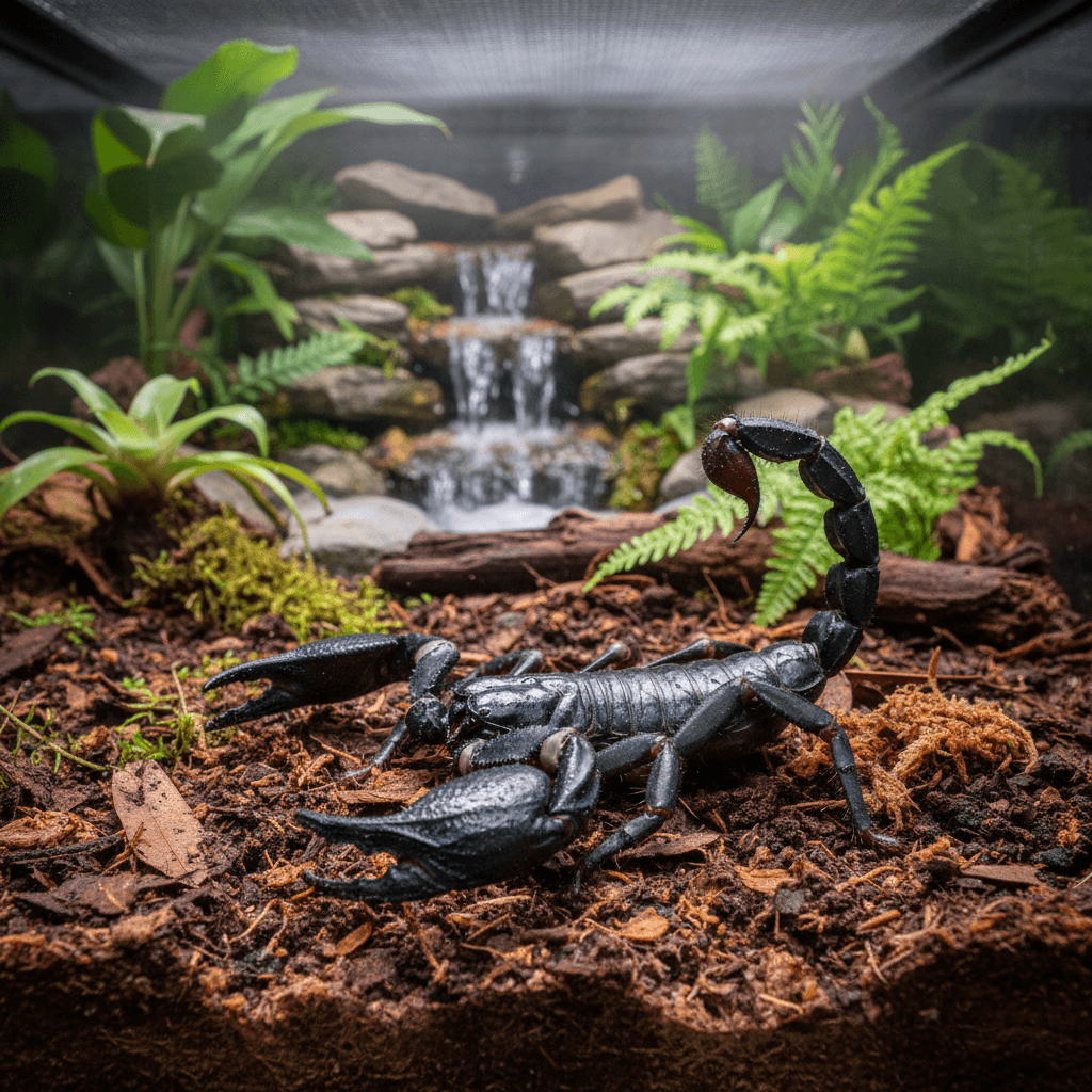 Die Haltung von Kaiserskorpionen: Ein umfassender Leitfaden