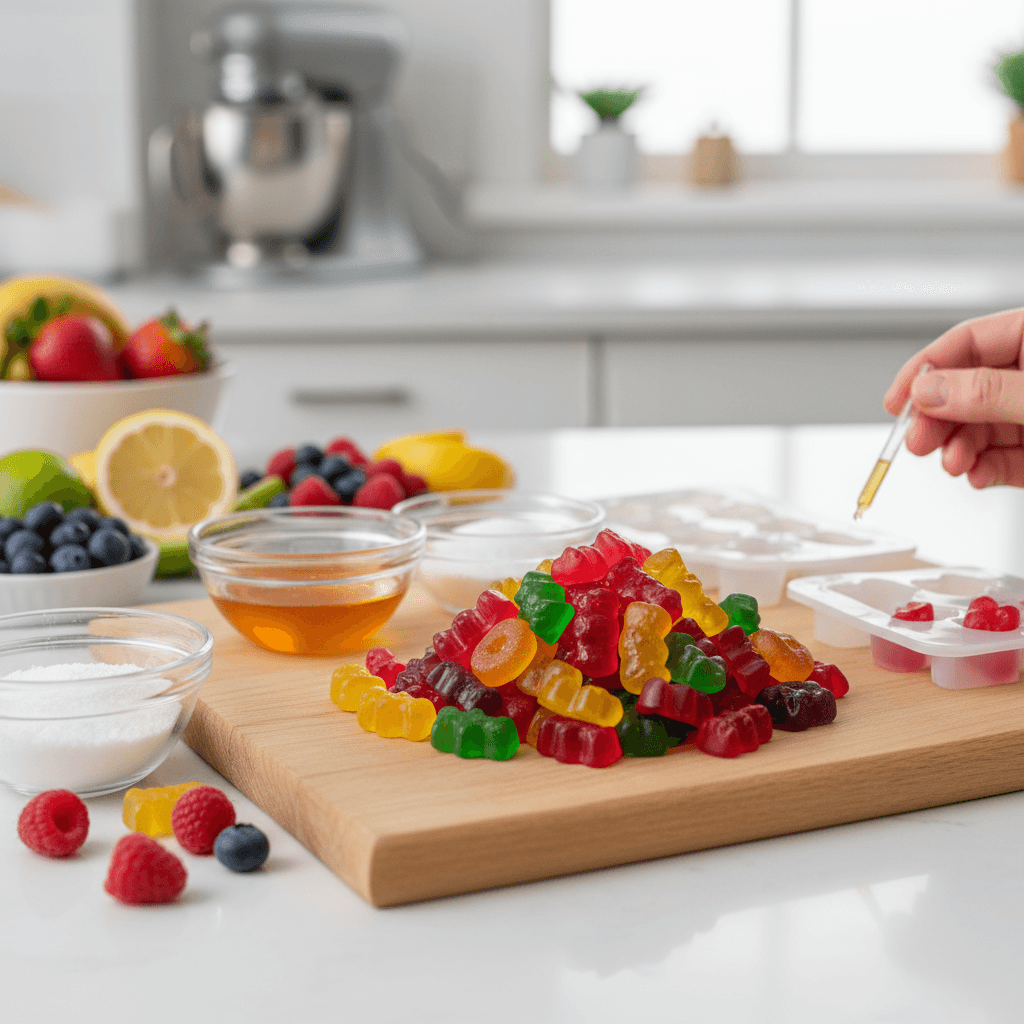 Hausgemachte Gummibärchen: Ein süßes Vergnügen selbst gemacht