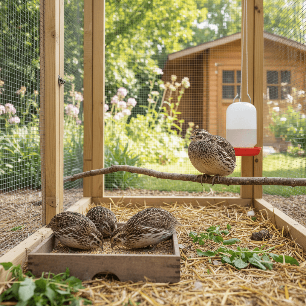 Wachteln halten für Anfänger: Ein umfassender Leitfaden