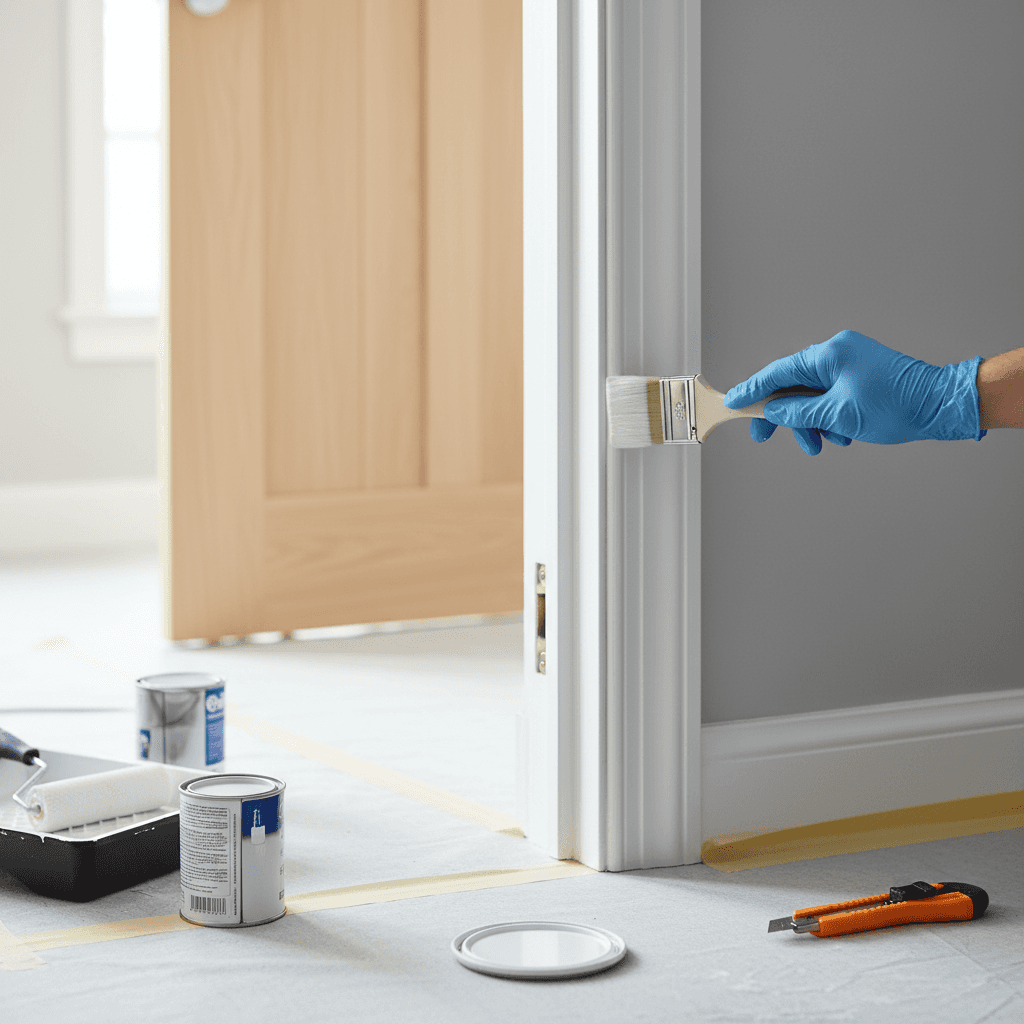 Türrahmen streichen: Eine detaillierte Anleitung für ein professionelles Ergebnis