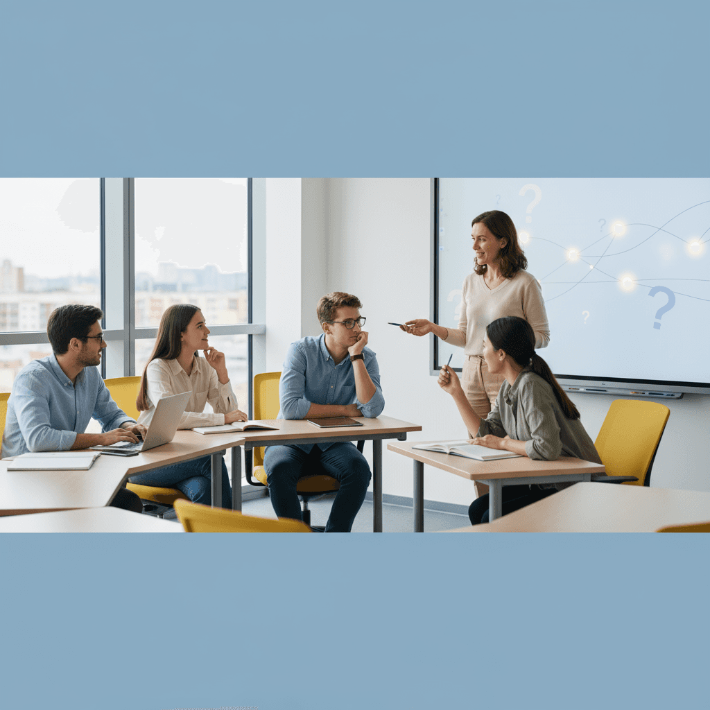 Die Kunst des Fragens: Wie man im Unterricht aktiv lernt und überzeugt