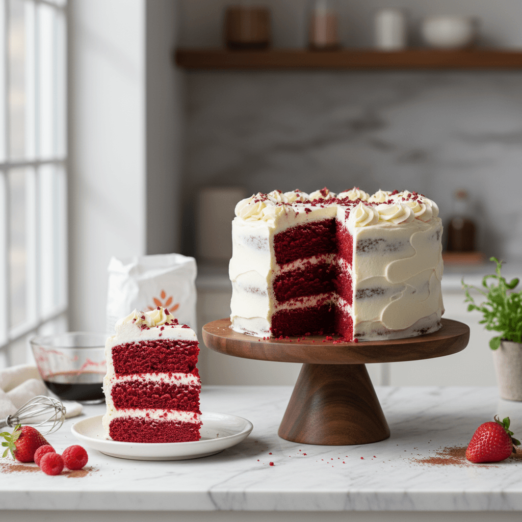 Die Kunst des perfekten Red Velvet Cake: Ein umfassender Leitfaden