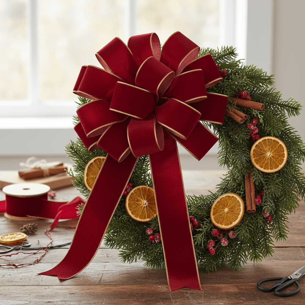 Die Perfekte Schleife für Ihren Kranz: Eine Schritt-für-Schritt-Anleitung