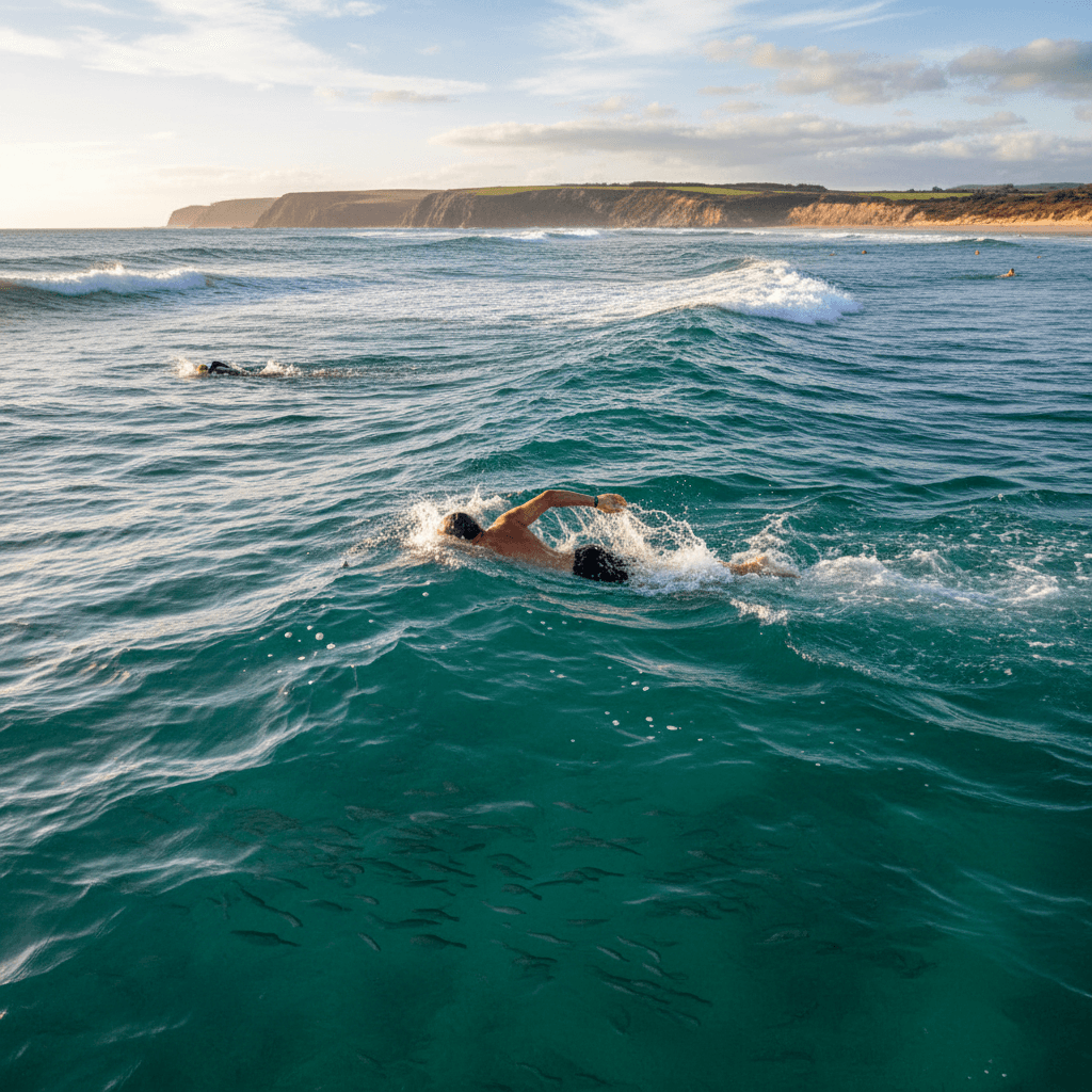 Sicher im Meer schwimmen: Ein umfassender Leitfaden