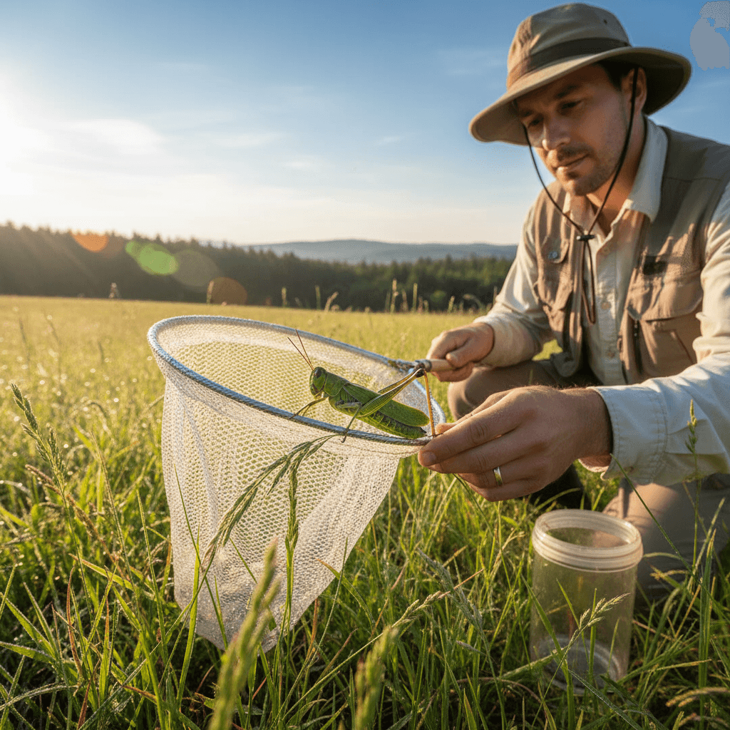 Die Kunst des Heuschreckenfangs: Eine Anleitung für Naturfreunde