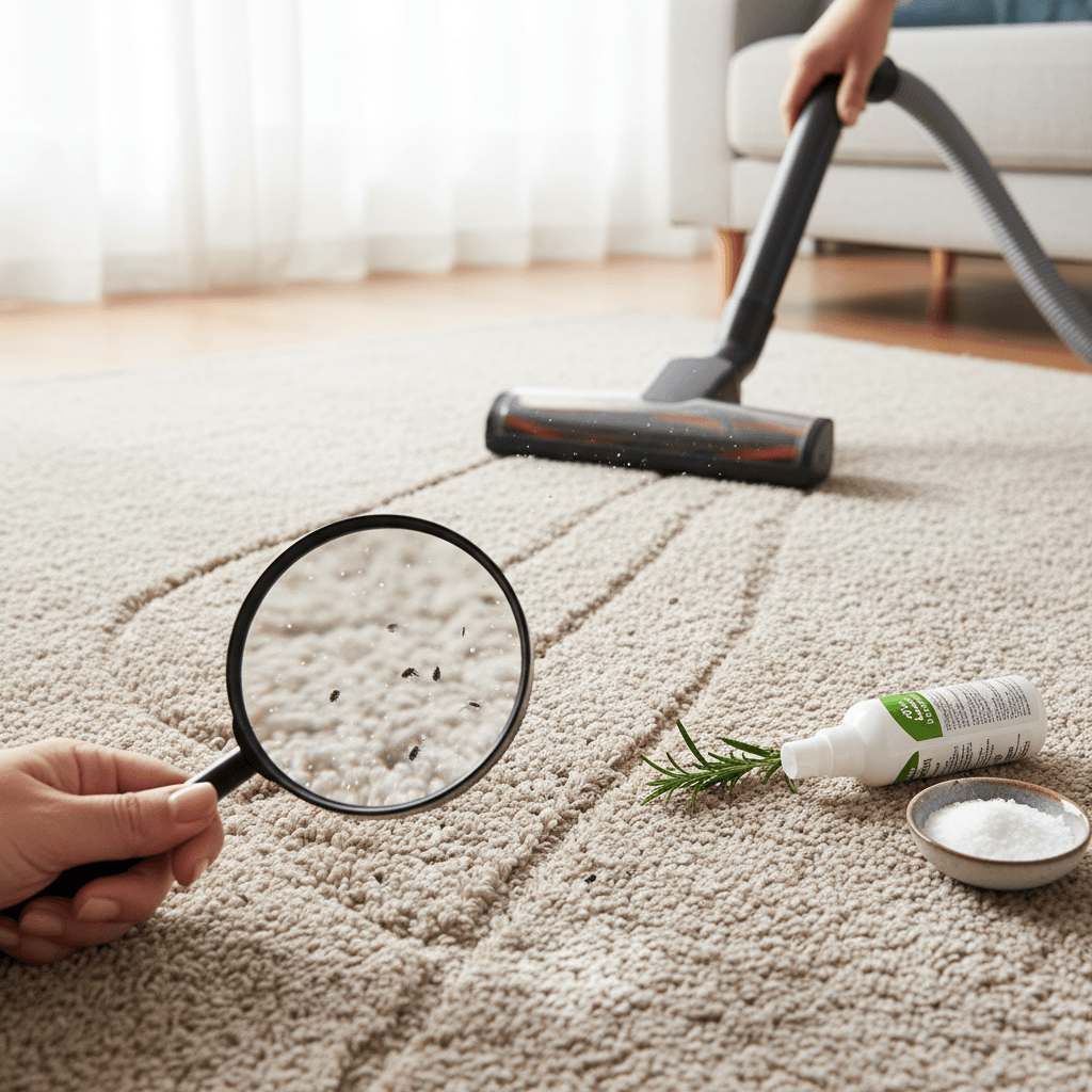 So werden Sie Flöhe im Teppich endgültig los: Ein umfassender Leitfaden