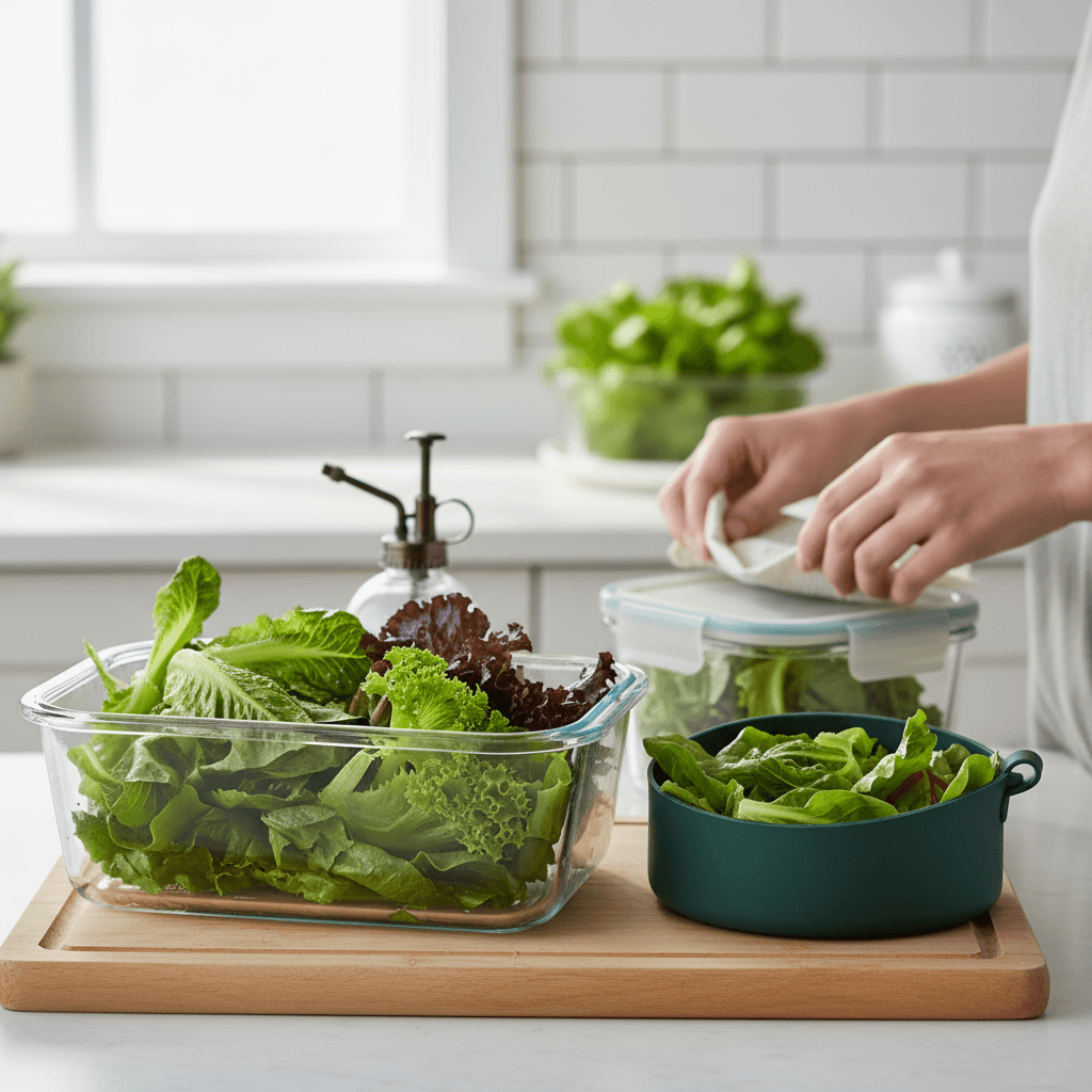 So bleibt Ihr Salat wochenlang frisch: Die besten Methoden zur Lagerung