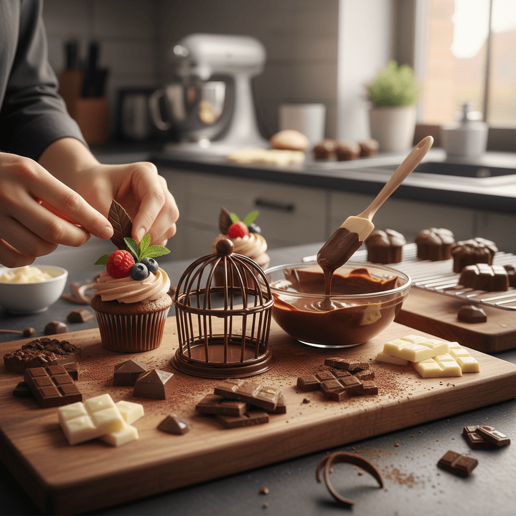 Dekorieren mit Geschmolzener Schokolade: Ein Leitfaden für Beeindruckende Ergebnisse