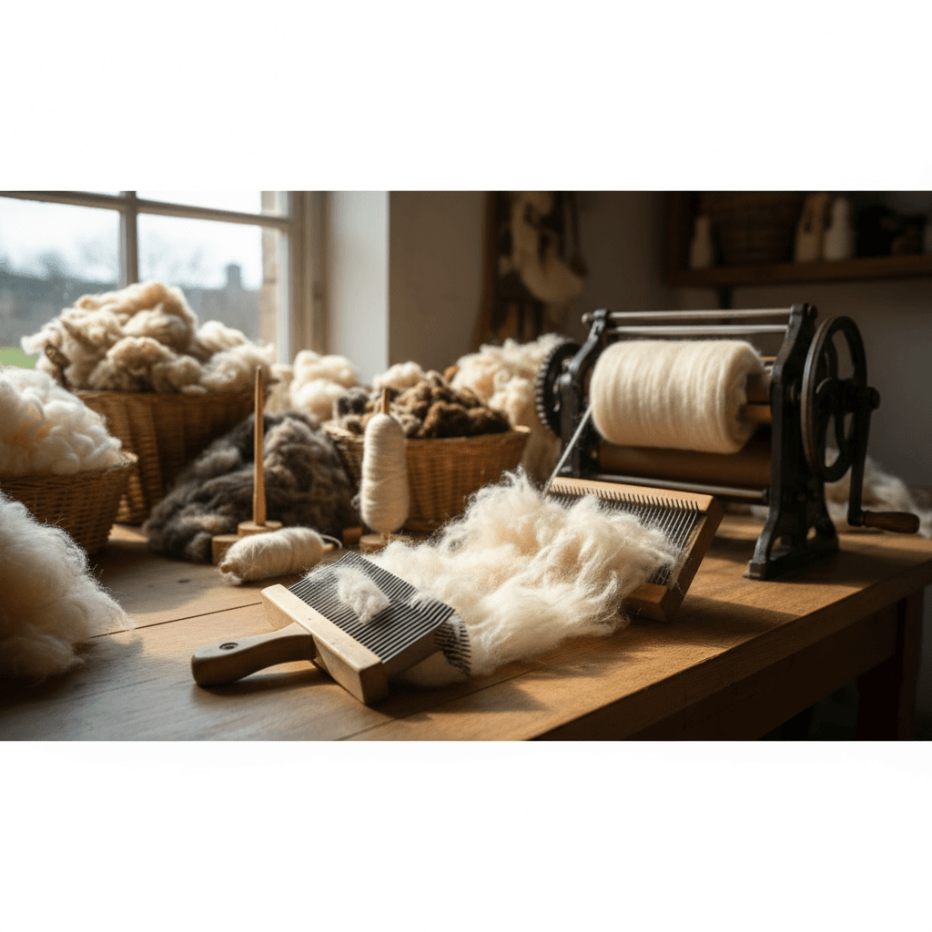 Wolle Kardieren: Eine Detaillierte Anleitung zur Faseraufbereitung