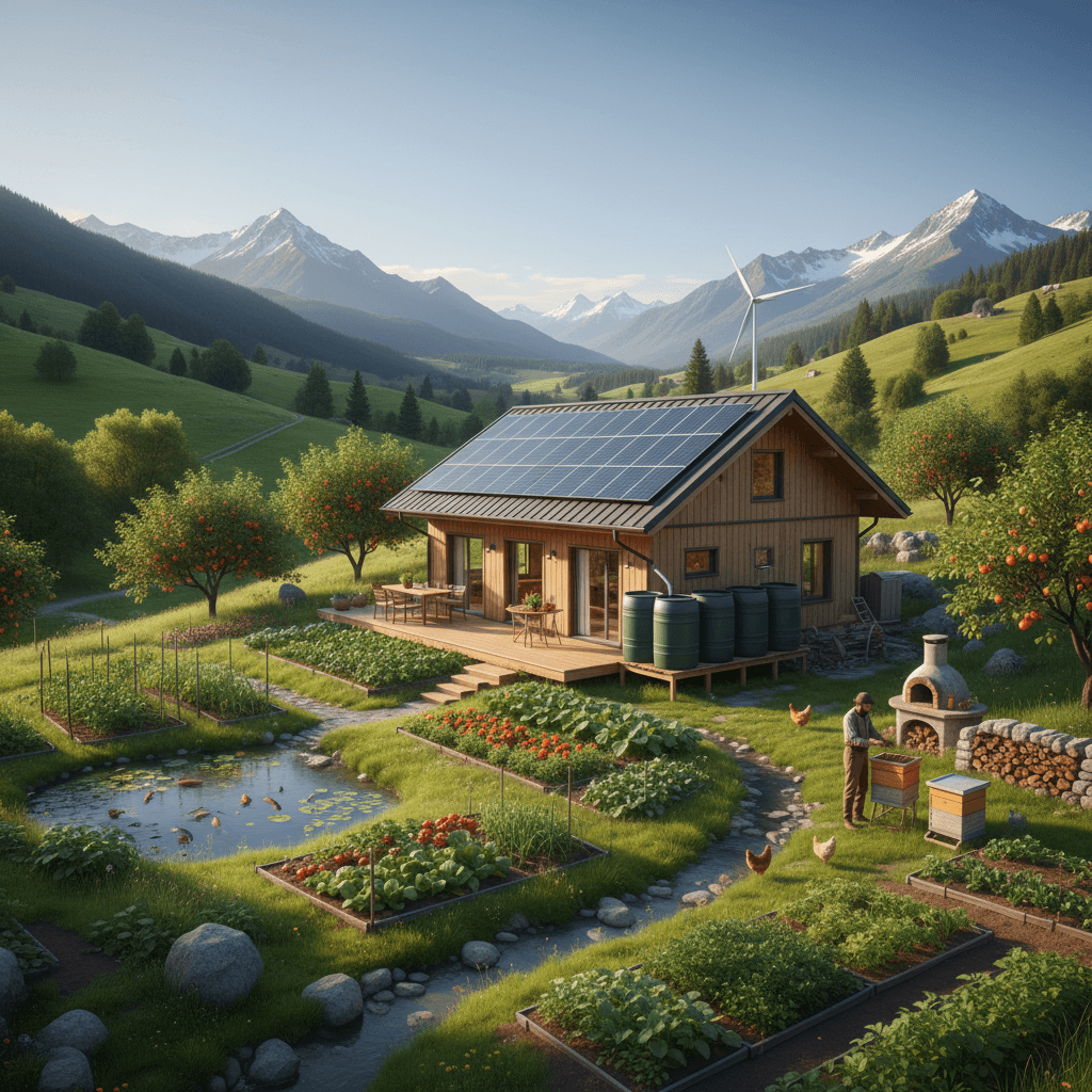 Ein Leben abseits des Netzes: Der praktische Weg in die Autarkie