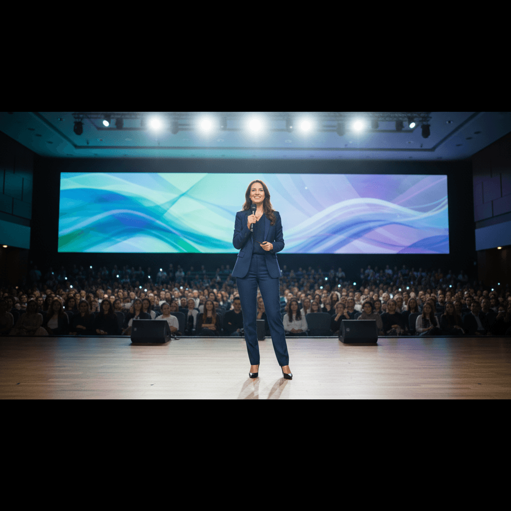 Souverän Präsentieren: So reduzieren Sie Stress vor einer Rede