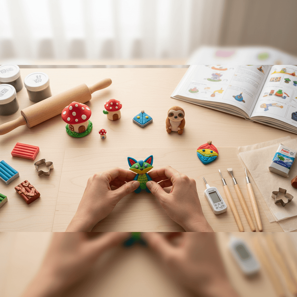 Meisterwerke aus Polymerton: Ein umfassender Leitfaden zum Modellieren