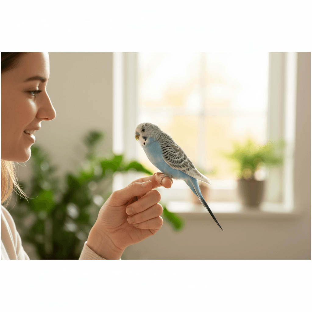 So wird Ihr Wellensittich handzahm: Eine Schritt-für-Schritt-Anleitung