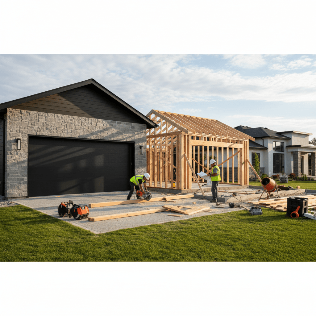 Garagenerweiterung: So schaffen Sie mehr Platz für Auto, Hobby und Stauraum