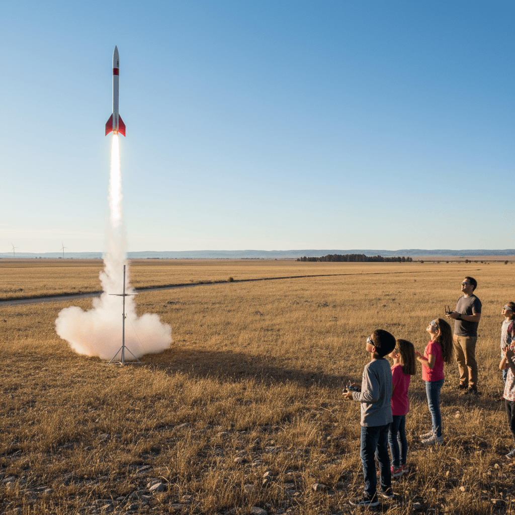 Modellraketen Starten: Eine Schritt-für-Schritt-Anleitung
