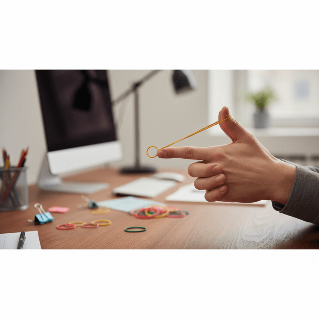 Die ultimative Anleitung: Verwandle deine Hand in eine Gummiband-Pistole