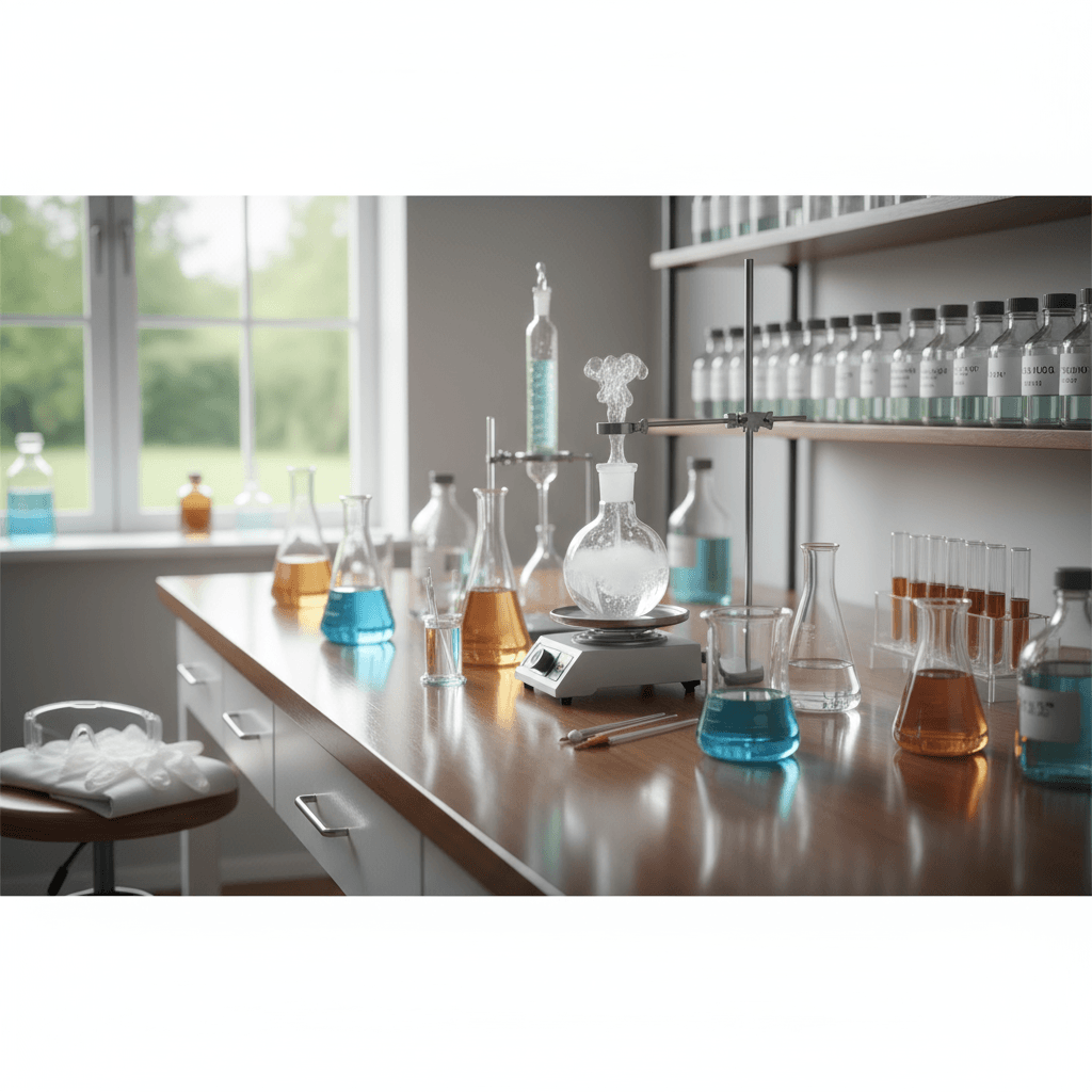 Ein Heimlabor für Chemie Einrichten: Ein Praktischer Leitfaden