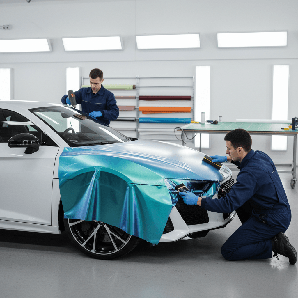 Die Kunst der Autofolierung: Eine Detaillierte Anleitung zum Anbringen von Vinylfolie
