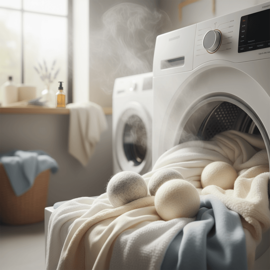Trocknerbälle Richtig Anwenden: Ihr Weg zu Weicherer und Schneller Trocknender Wäsche