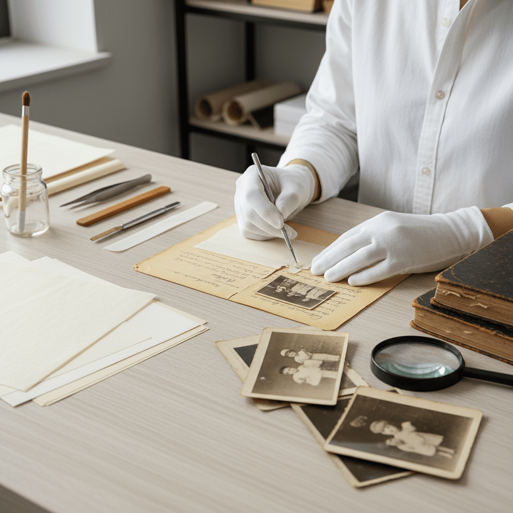 Die Kunst der Papierrestaurierung: Eine praktische Anleitung