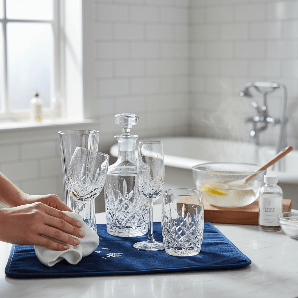 Kristallglanz in Perfektion: Eine umfassende Anleitung zur richtigen Pflege