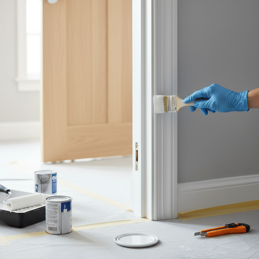 Türrahmen streichen: Eine detaillierte Anleitung für ein professionelles Ergebnis