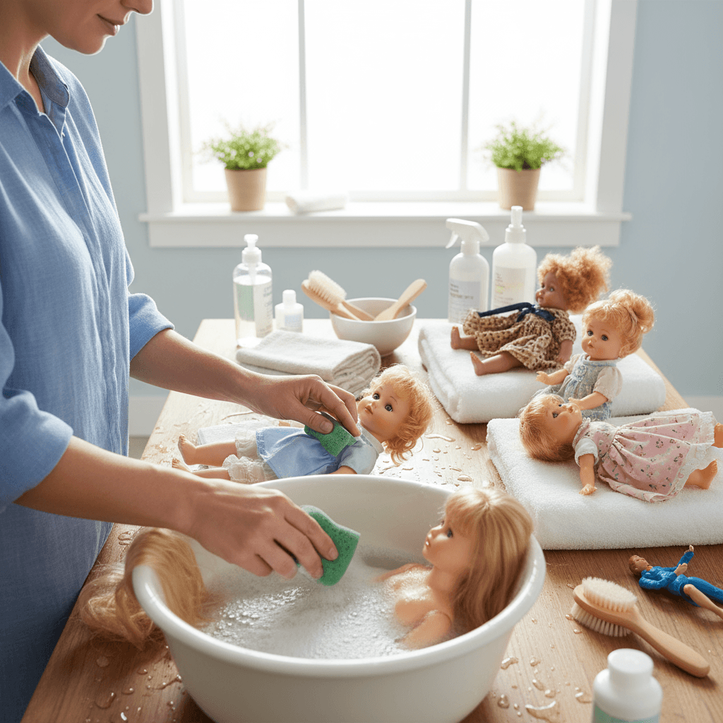 Puppen Waschen Leicht Gemacht: So Strahlen Alte und Neue Lieblinge Wieder