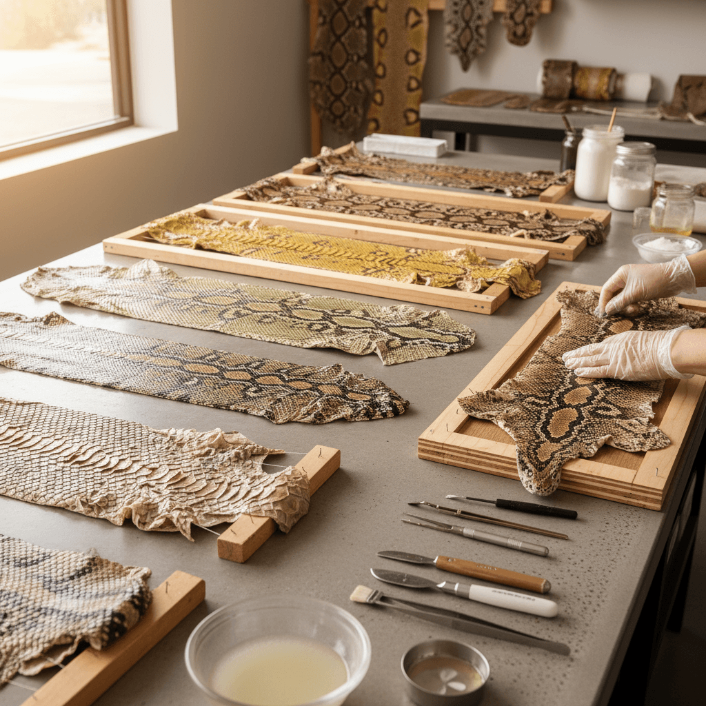 Die Kunst der Schlangenhaut-Konservierung: Eine Detaillierte Anleitung