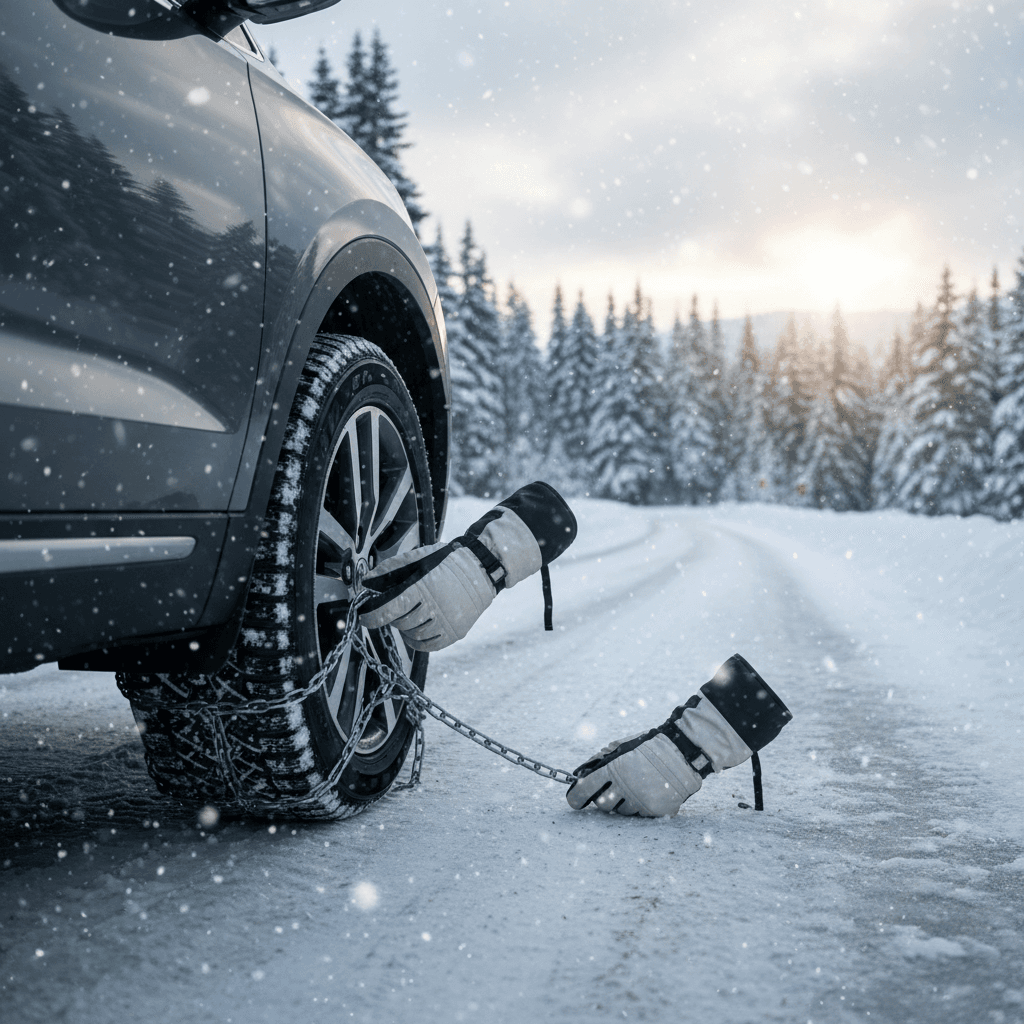 Schneeketten Richtig Montieren: Eine Detaillierte Anleitung für Sicheres Winterfahren