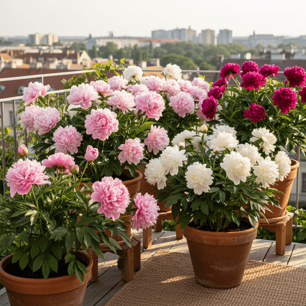 Pfingstrosen im Topf: Ein Leitfaden für prächtige Blüten auf Balkon und Terrasse