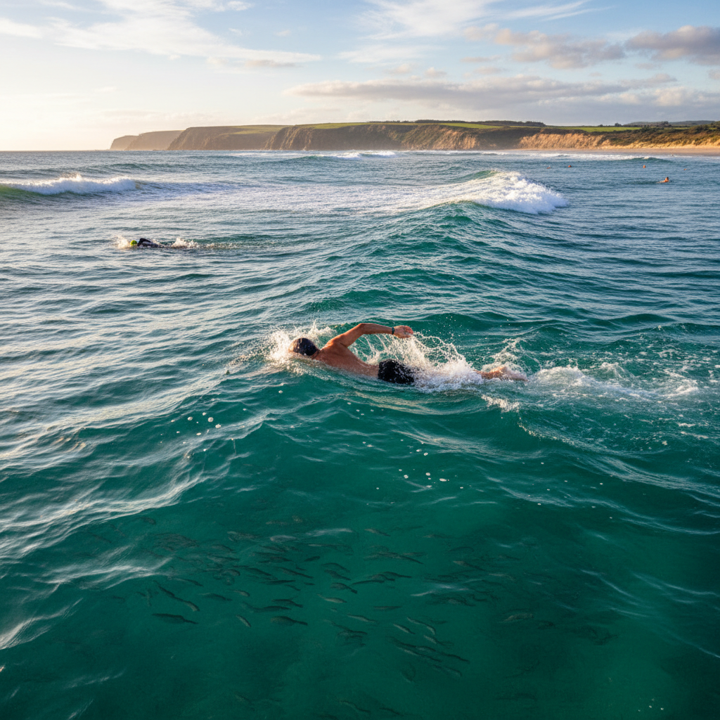 Sicher im Meer schwimmen: Ein umfassender Leitfaden